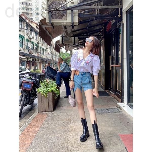 women's jeans designer korean xiaozhongchao brand 2022 spring summer clothes yang mi with irregular broken ae jeans women's summer, Blue
women's jeans designer korean xiaozhongchao brand 2022 spring summer clothes yang mi with irregular broken ae jeans women's summer, Blue