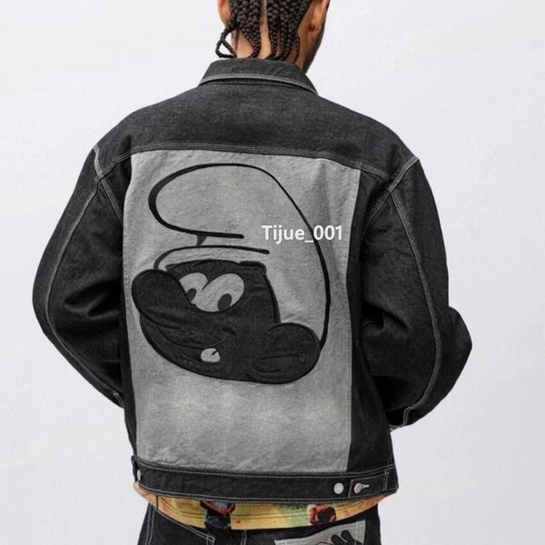 22fw france new early spring autumn box cartoon washed denim jackets classic embroidery jacket high end casual coats man women fashion stree, Black;brown
22fw france new early spring autumn box cartoon washed denim jackets classic embroidery jacket high end casual coats man women fashion stree, Black;brown