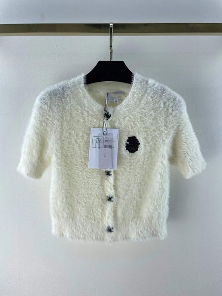 milan runway sweaters 2022 summer autumn short sleeves o neck high end jacquard cardigan womens designer sweater 0606-16, White;black
milan runway sweaters 2022 summer autumn short sleeves o neck high end jacquard cardigan womens designer sweater 0606-16, White;black