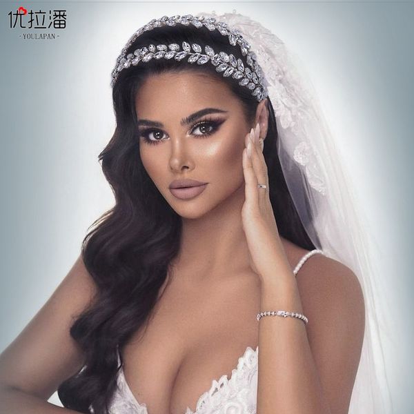 two rows diamond wedding tiara baroque crystal bridal headwear crown rhinestone with wedding jewelry hair accessories bridal crowns headpiec, Silver
two rows diamond wedding tiara baroque crystal bridal headwear crown rhinestone with wedding jewelry hair accessories bridal crowns headpiec, Silver