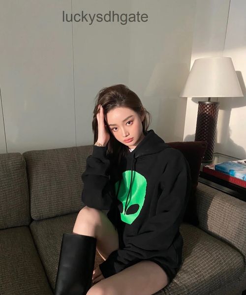 designer brand hoodies ba lencia ga correct high version paris b alien green loose large men's and women's same pullover hoodie, Black
designer brand hoodies ba lencia ga correct high version paris b alien green loose large men's and women's same pullover hoodie, Black
