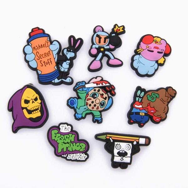 new arrival2022 new arrival strange things gun croc charms wholesale custom mexican shoe charms custom clog croc pvc shoe decoration charms, White;pink
new arrival2022 new arrival strange things gun croc charms wholesale custom mexican shoe charms custom clog croc pvc shoe decoration charms, White;pink