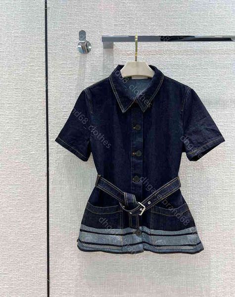 spring women denim short sleeve dress shirt retro jacket belt waist casual short dresses women designer clothes wholesale, Black;gray
spring women denim short sleeve dress shirt retro jacket belt waist casual short dresses women designer clothes wholesale, Black;gray