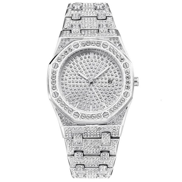 bling diamond watch for men iced out luxury mens quartz watches man dress wristwatch silver stainless steel relogio masculino sh19307h, Slivery;brown
bling diamond watch for men iced out luxury mens quartz watches man dress wristwatch silver stainless steel relogio masculino sh19307h, Slivery;brown