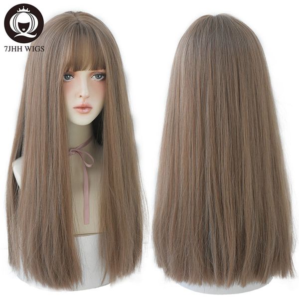 lx brand wigs long straight synthetic light brown wigs with bang for women heat-resistant daily use hair sell wholesale wigsfactory dire, Black
lx brand wigs long straight synthetic light brown wigs with bang for women heat-resistant daily use hair sell wholesale wigsfactory dire, Black