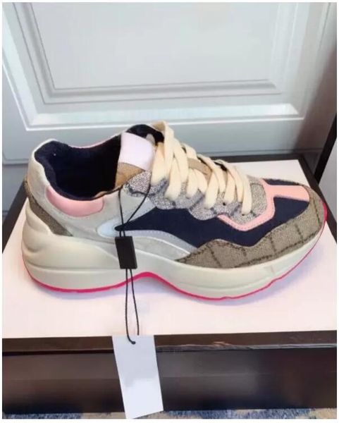 thick soled casual shoes women travel leather lace-up sneaker 100% cowhide fashion lady designer running trainers men letters platform gym s, Black
thick soled casual shoes women travel leather lace-up sneaker 100% cowhide fashion lady designer running trainers men letters platform gym s, Black
