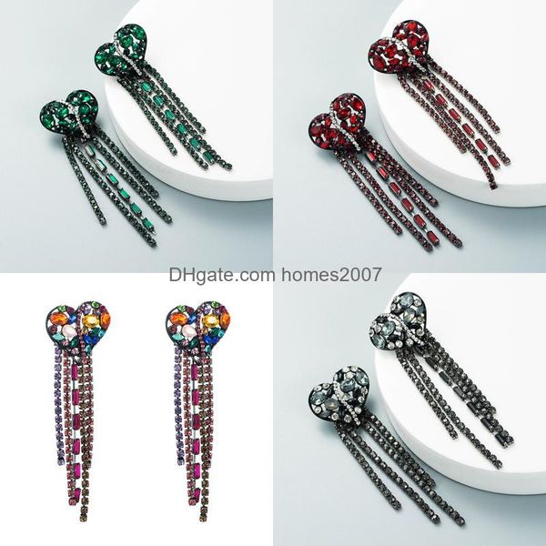 fashion personality jewelry earrings stud woman dangle chandelier homes2007 trend bohemian long heart shaped water drill stream su za jllxnu, Silver
fashion personality jewelry earrings stud woman dangle chandelier homes2007 trend bohemian long heart shaped water drill stream su za jllxnu, Silver