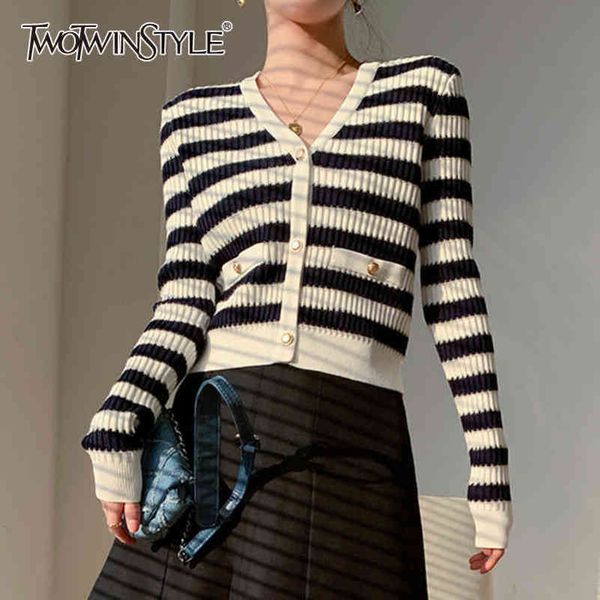 striped patchwork button sweater for women v neck long sleeve hit color korean knitted cardigans female fashion 210423, White;black
striped patchwork button sweater for women v neck long sleeve hit color korean knitted cardigans female fashion 210423, White;black