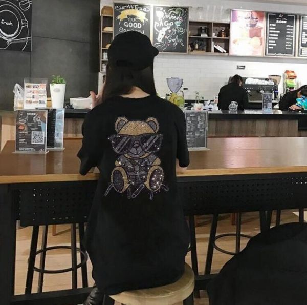 fashion cotton t shirt short sleeve summer luxury designer t shirt for women diamond casual tshirts female, White
fashion cotton t shirt short sleeve summer luxury designer t shirt for women diamond casual tshirts female, White