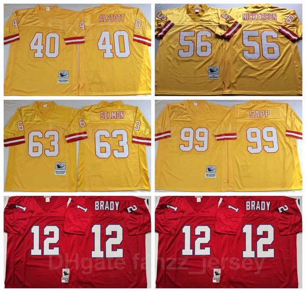 ncaa vintage football retro 40 mike alstott jerseys 63 lee roy selmon 99 warren sapp 56 hardy nickerson 12 tom brady yellow red, Black
ncaa vintage football retro 40 mike alstott jerseys 63 lee roy selmon 99 warren sapp 56 hardy nickerson 12 tom brady yellow red, Black
