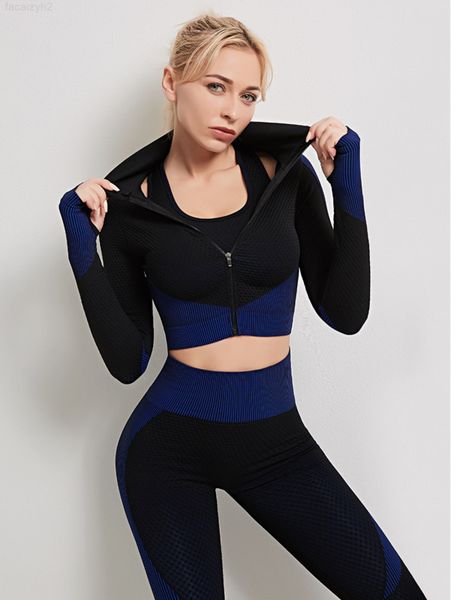 hoodie cardigan gym run yoga clothing speed dry breathable high waist umbilical long sleeve tight sports clothes female, Black
hoodie cardigan gym run yoga clothing speed dry breathable high waist umbilical long sleeve tight sports clothes female, Black