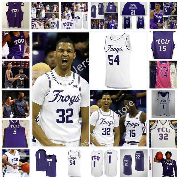 ncaa tcu horned frogs stitched college basketball jersey 24 darrell browder 28 dick oneal 40 kurt thomas 54 james cash jr. 1 desmond bane 1, Black
ncaa tcu horned frogs stitched college basketball jersey 24 darrell browder 28 dick oneal 40 kurt thomas 54 james cash jr. 1 desmond bane 1, Black
