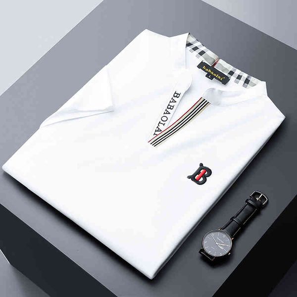 men's t-shirts t-shirt short sleeve v-neck mercerized cotton embroidery half men's summer fashion brand body emth, White;black
men's t-shirts t-shirt short sleeve v-neck mercerized cotton embroidery half men's summer fashion brand body emth, White;black