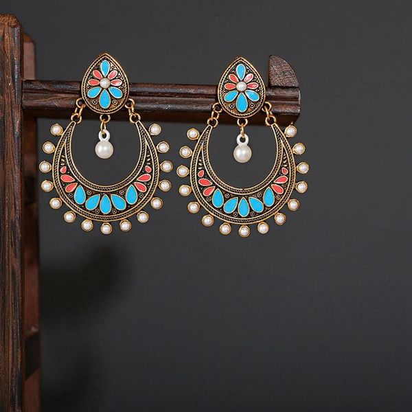 dangle & chandelier ethnic big flower water drop earrings pendient women's bohemian retro gold pearl beads oorbellen, Silver
dangle & chandelier ethnic big flower water drop earrings pendient women's bohemian retro gold pearl beads oorbellen, Silver