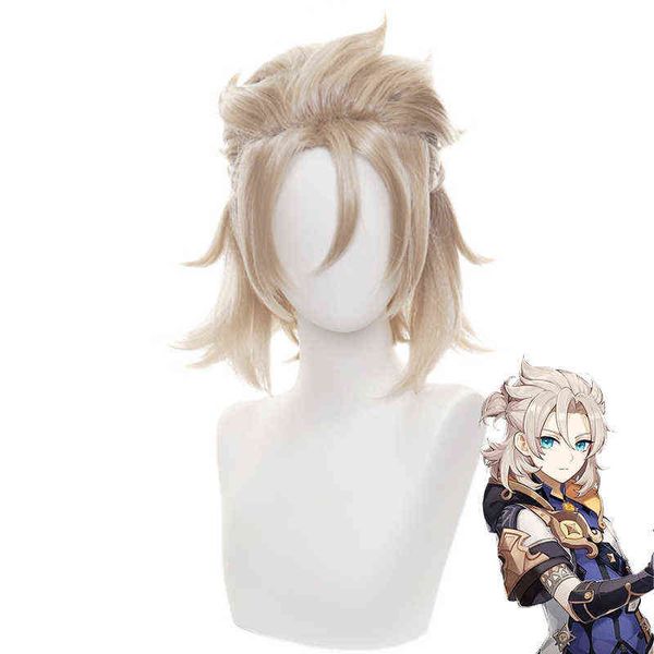 genshin impact albedo cosplay wig braided short hair beige pale blonde heat resistant synthetic christmas game role play y220512, Black
genshin impact albedo cosplay wig braided short hair beige pale blonde heat resistant synthetic christmas game role play y220512, Black