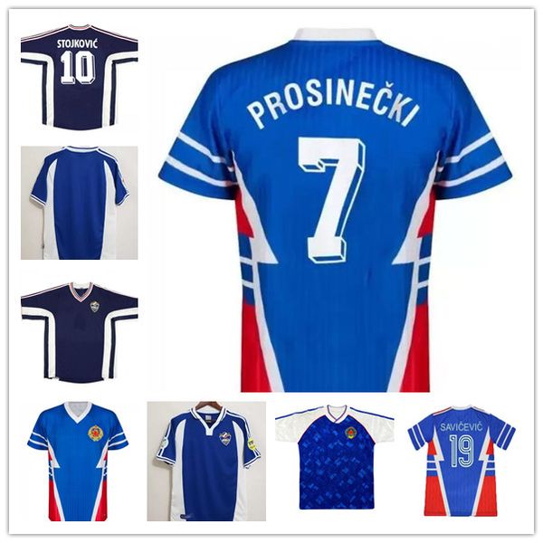 1990 yugoslavia retro soccer jersey 1991 1998 2000 jugoslavija mijatovic pancev mihajlovic stankovic jugovic stojkovic savicevic classic vin, Black;yellow
1990 yugoslavia retro soccer jersey 1991 1998 2000 jugoslavija mijatovic pancev mihajlovic stankovic jugovic stojkovic savicevic classic vin, Black;yellow