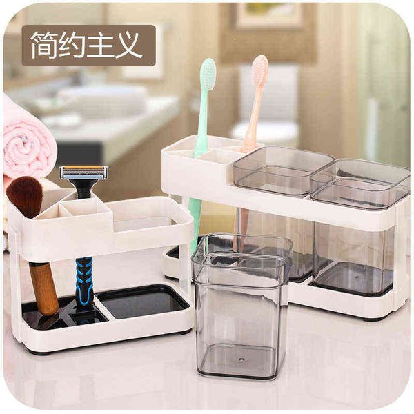 simple toothbrush holder set bathroom couple mouthwash cup washing toothpaste box
simple toothbrush holder set bathroom couple mouthwash cup washing toothpaste box