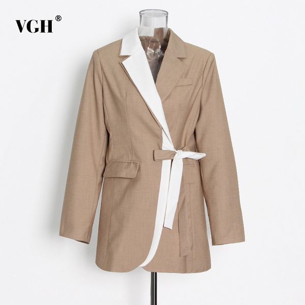 hit color casual blazer for women notched long sleeve lace up bowknot elegant blazers female fashion clothing spring 210507, White;black
hit color casual blazer for women notched long sleeve lace up bowknot elegant blazers female fashion clothing spring 210507, White;black