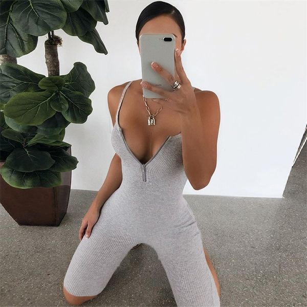 summer women jumpsuit streetwear sleeveless skinny bodycon solid knitted sport jumpsuits romper playsuit for women 201007, Black;white
summer women jumpsuit streetwear sleeveless skinny bodycon solid knitted sport jumpsuits romper playsuit for women 201007, Black;white