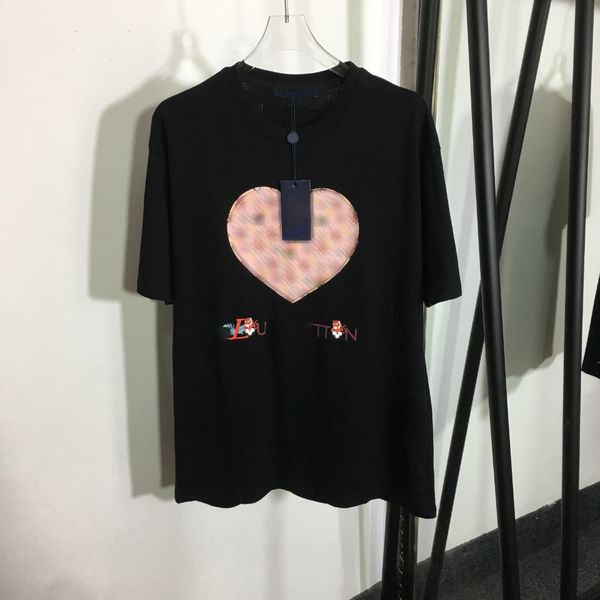 love logo 22ss fashion t shirts for lady summer cotton womens newly lady t-shirt colorblock letter print homme sportwomen loose soft sml fem, White
love logo 22ss fashion t shirts for lady summer cotton womens newly lady t-shirt colorblock letter print homme sportwomen loose soft sml fem, White