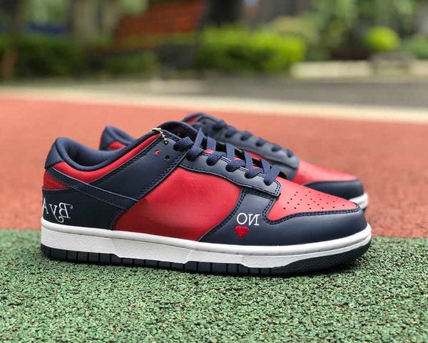 shoes skateboard duks low dark blue red white black shoe sneakers 
shoes skateboard duks low dark blue red white black shoe sneakers