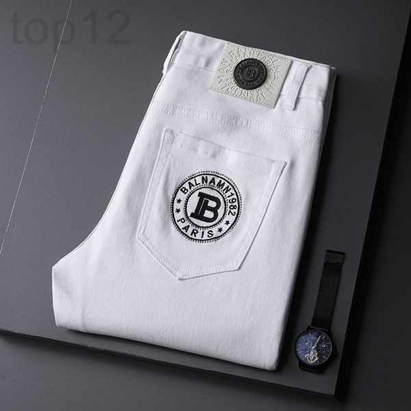 men's jeans designer 2022 spring and summer thin style personalized fashion white trendy brand new jeans men's elastic slim fit sm, Blue
men's jeans designer 2022 spring and summer thin style personalized fashion white trendy brand new jeans men's elastic slim fit sm, Blue