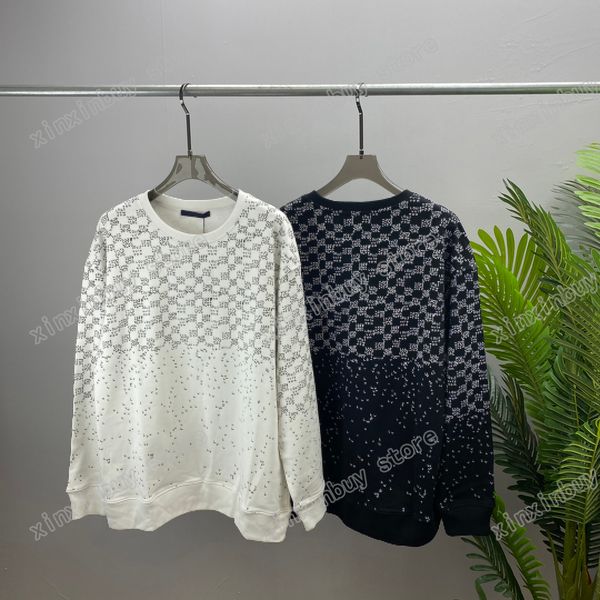 22ss men women designer sweatshirts hoodies plaid letter print casual fashion men white black xs
22ss men women designer sweatshirts hoodies plaid letter print casual fashion men white black xs