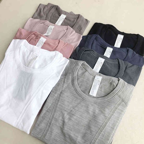 yoga suit sports t-shirt women's yoga pilates knitted round neck fitness clothes running thin over blouse short sleeved, White
yoga suit sports t-shirt women's yoga pilates knitted round neck fitness clothes running thin over blouse short sleeved, White