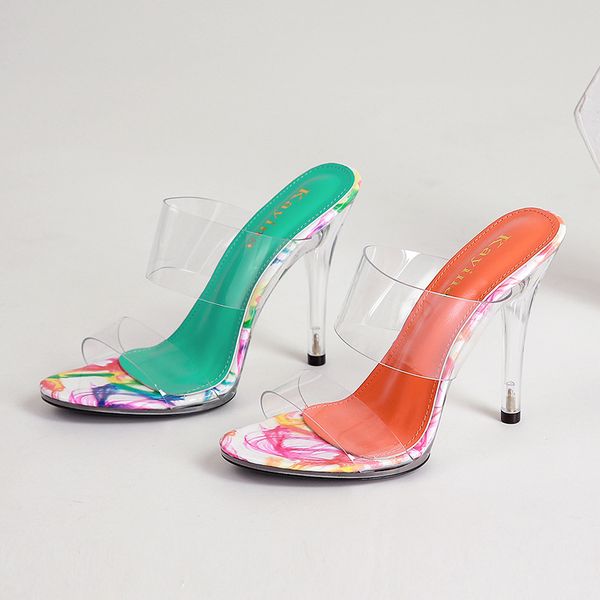women plus size dress shoes spring 2022 european and american fashion sandals transparent pu crystal heel high heels fish mouth a line outsi, Black
women plus size dress shoes spring 2022 european and american fashion sandals transparent pu crystal heel high heels fish mouth a line outsi, Black