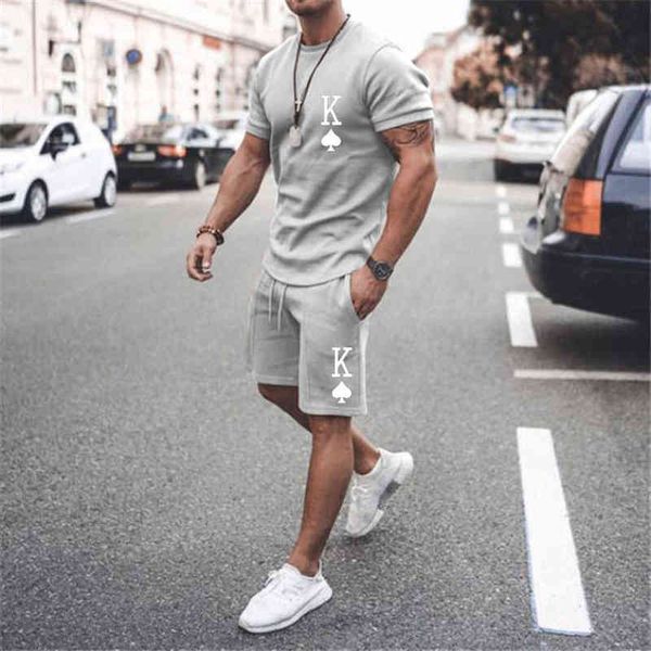summer men set 3d printed solid letter k fashion casual streetwear t shirt 2 piece suit plus size tracksuit clothes outfits, Gray
summer men set 3d printed solid letter k fashion casual streetwear t shirt 2 piece suit plus size tracksuit clothes outfits, Gray