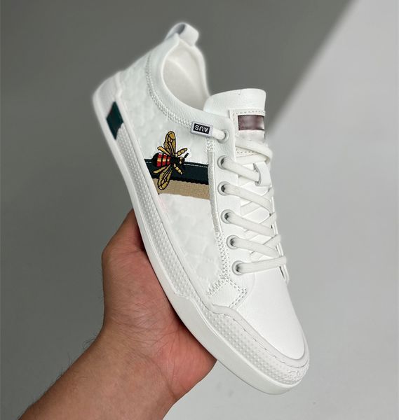 elling famous brand bee shoes men's designer sneakers casual white loafers classic luxury flat shoe hiking student genuine leather walk, Black
elling famous brand bee shoes men's designer sneakers casual white loafers classic luxury flat shoe hiking student genuine leather walk, Black