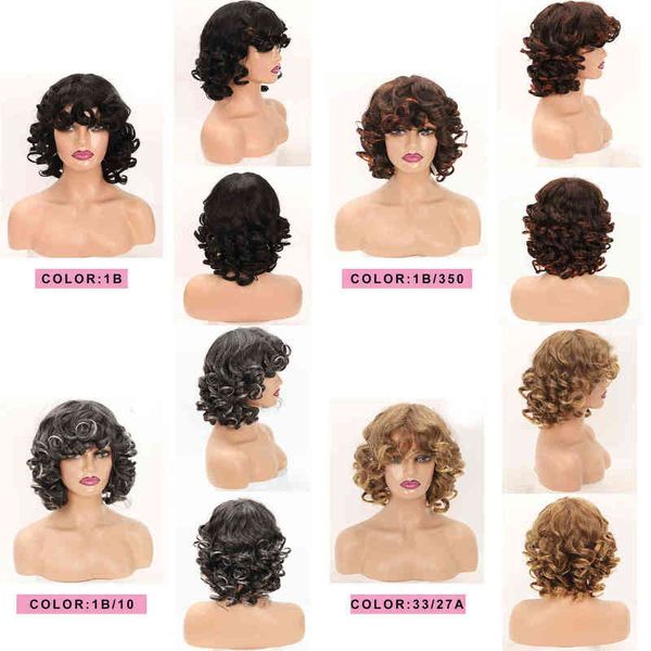 belle show fluffy shoulder length wig afro kinky curly synthetic with bangs ombre glusless cosplay natural brown s 220622, Black
belle show fluffy shoulder length wig afro kinky curly synthetic with bangs ombre glusless cosplay natural brown s 220622, Black