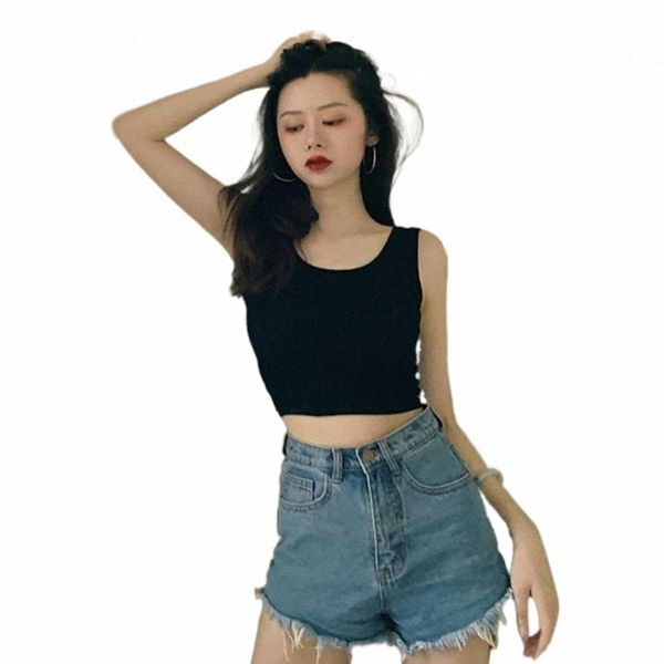 women's tanks & camis women solid color clubwear tank black white sleeveless summer casual vest korean style 44dk#
women's tanks & camis women solid color clubwear tank black white sleeveless summer casual vest korean style 44dk#
