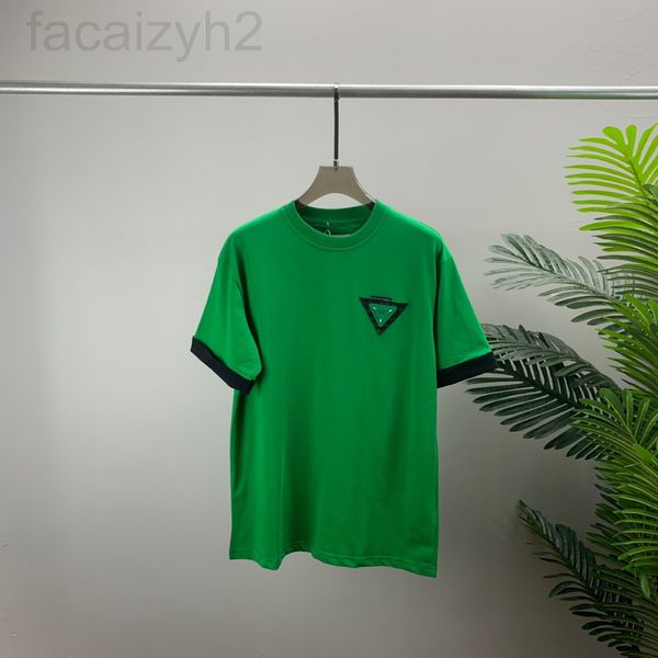 men's t-shirts designer fashion brand european bv short sleeve t-shirt color matching green triangle chest letter printing men's a, White;black
men's t-shirts designer fashion brand european bv short sleeve t-shirt color matching green triangle chest letter printing men's a, White;black