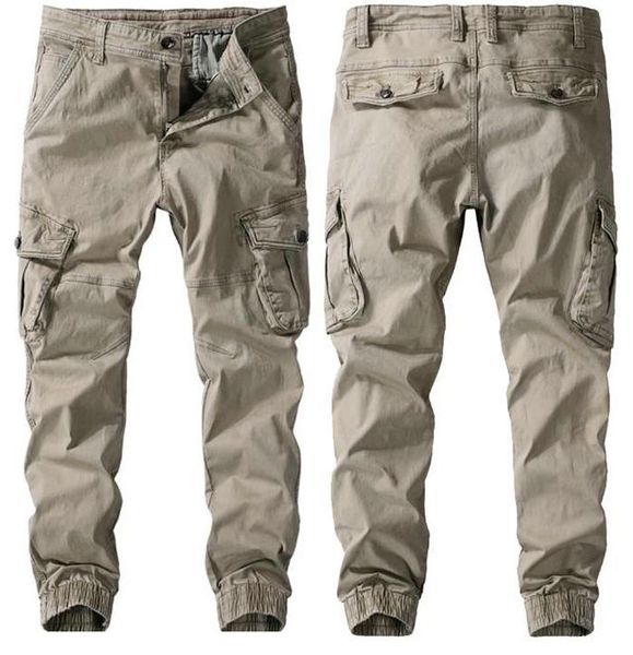 men spring autumn pants pure cotton work trousers mens cargo pant fashion clothing military trouser multi-pockets men's army pants, Black
men spring autumn pants pure cotton work trousers mens cargo pant fashion clothing military trouser multi-pockets men's army pants, Black