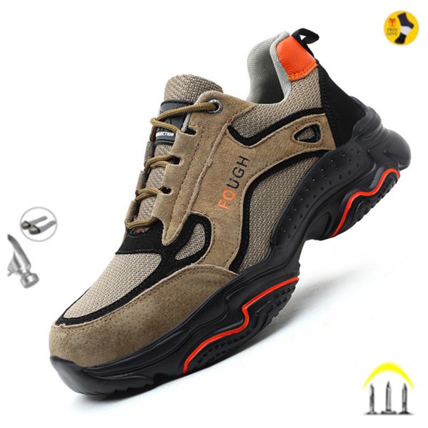 genuine leather pigskin work shoes for men steel toe boots construction shoes non-slip industrial shoes male footwear, Black;brown
genuine leather pigskin work shoes for men steel toe boots construction shoes non-slip industrial shoes male footwear, Black;brown