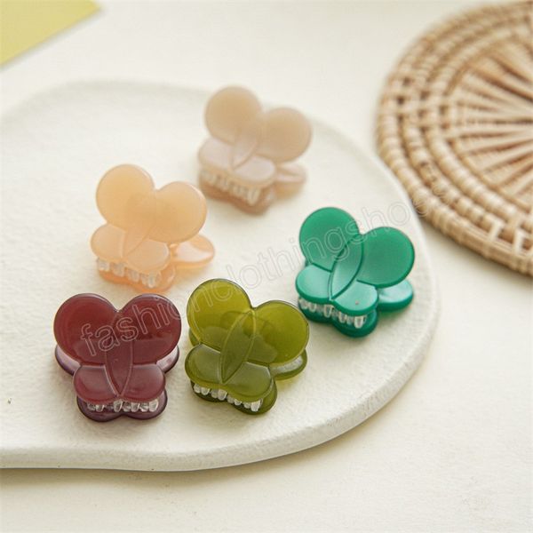 colorful butterfly hair clips claw barrettes mini clamps jaw hairpin hair styling accessories tool for girls, Slivery;white
colorful butterfly hair clips claw barrettes mini clamps jaw hairpin hair styling accessories tool for girls, Slivery;white