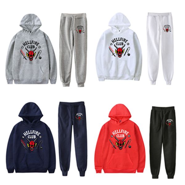 2022 new stranger things 4 hellfire club hoodie women men's sports graphic tee hip hop everyday casual sweatshirt set, Black
2022 new stranger things 4 hellfire club hoodie women men's sports graphic tee hip hop everyday casual sweatshirt set, Black