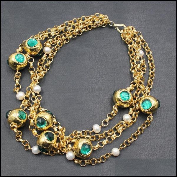 pendant necklaces pendants jewelry guaiguai 4 rows natural white round pearl green crystal gold dhibf, Silver
pendant necklaces pendants jewelry guaiguai 4 rows natural white round pearl green crystal gold dhibf, Silver