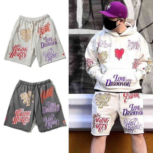 street love shorts summer beach casual pants unique design graphic men short sleeves clothes, Gray
street love shorts summer beach casual pants unique design graphic men short sleeves clothes, Gray