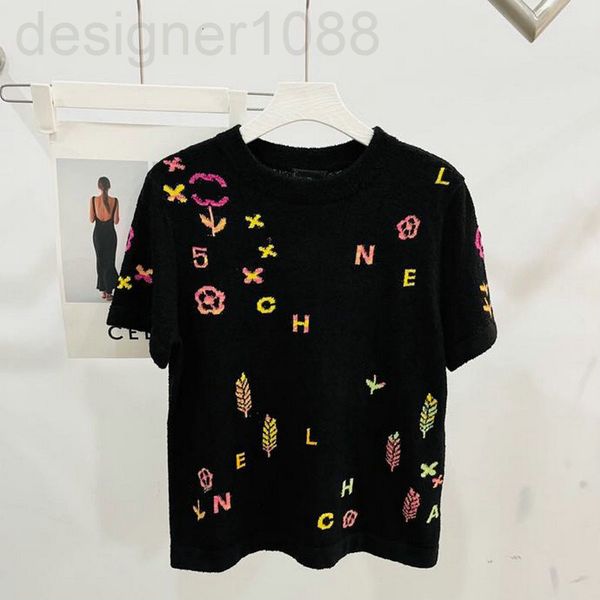 women's knits & tees designer xiaoxiangfeng early spring high setting women's dress color letter jacquard black round neck knitted, White
women's knits & tees designer xiaoxiangfeng early spring high setting women's dress color letter jacquard black round neck knitted, White