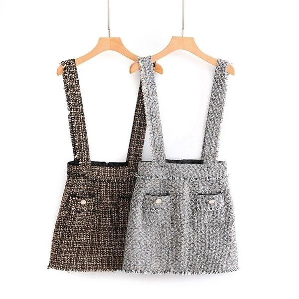 arrival western style fashion twill soft strap plaid woolen mini skirt women with double pockets y200326, Black
arrival western style fashion twill soft strap plaid woolen mini skirt women with double pockets y200326, Black