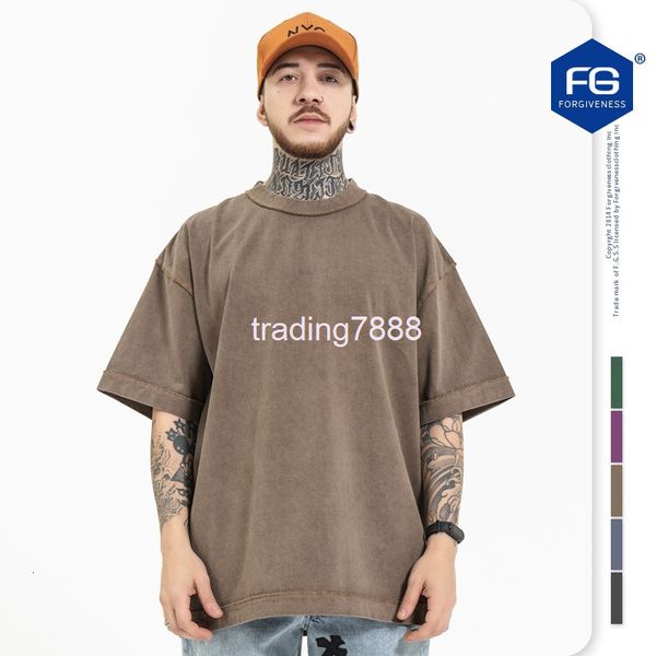 men's t-shirts fg menswear | spring and summer high street washing 270g reverse car technology loose large solid color off shoulder sho, White;black
men's t-shirts fg menswear | spring and summer high street washing 270g reverse car technology loose large solid color off shoulder sho, White;black