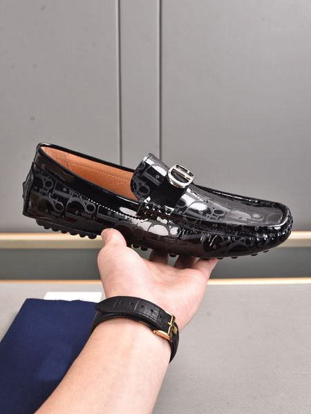 2022 fashion men formal dress shoes bridegroom wedding party brand designer business flats genuine leather casual loafers size 38-45, Black
2022 fashion men formal dress shoes bridegroom wedding party brand designer business flats genuine leather casual loafers size 38-45, Black
