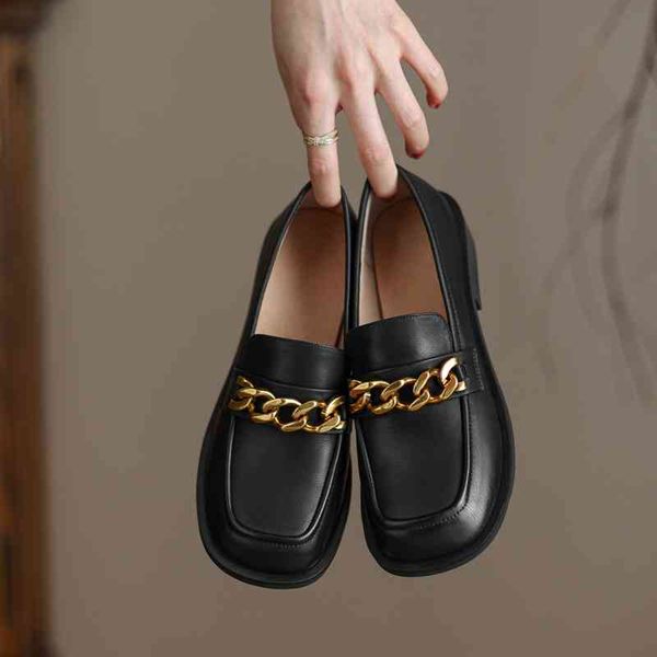 boots lucky monkey spring and autumn leather medium heel lefu shoes literary chain temperament square head versatile single l4mj, Black
boots lucky monkey spring and autumn leather medium heel lefu shoes literary chain temperament square head versatile single l4mj, Black
