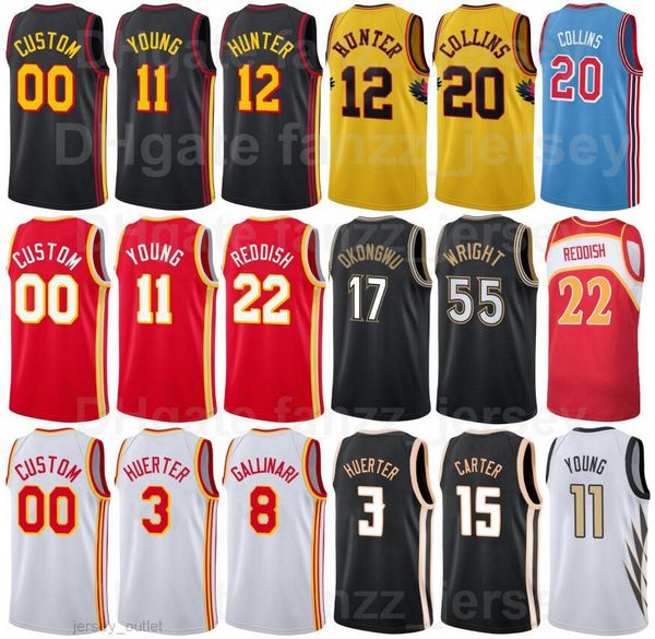 screen printed basketball trae young jersey 11 deandre hunter 12 john collins 20 danilo gallinari 8 kevin huerter 3 cam reddish 22 navy blue, Black;red
screen printed basketball trae young jersey 11 deandre hunter 12 john collins 20 danilo gallinari 8 kevin huerter 3 cam reddish 22 navy blue, Black;red