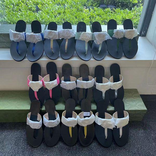 leather thong sandal with double letters sandals women slipper men slides indoor flat slides beach summer slider box size 35-45, Black
leather thong sandal with double letters sandals women slipper men slides indoor flat slides beach summer slider box size 35-45, Black