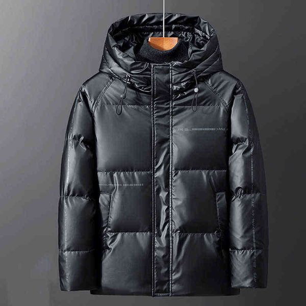 winter polyester men's down jacket hooded long sleeve cardigan pockets zipper print thick fashion casual down jacket t220715, Black
winter polyester men's down jacket hooded long sleeve cardigan pockets zipper print thick fashion casual down jacket t220715, Black