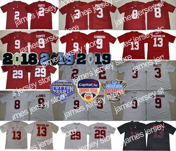 new 2019 finals alabama crimson tide 8 jones 2 jalen hurts 3 ridley 29 minkah fitzpatrick 9 bo scarbrough orange bowl champions ncaa jerseys, Black;red
new 2019 finals alabama crimson tide 8 jones 2 jalen hurts 3 ridley 29 minkah fitzpatrick 9 bo scarbrough orange bowl champions ncaa jerseys, Black;red