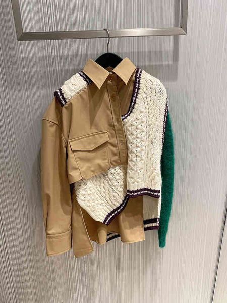 women's sweaters dangjia spring and autumn irregular sweater short shirt splicing fake two knitted shirts female, White;black
women's sweaters dangjia spring and autumn irregular sweater short shirt splicing fake two knitted shirts female, White;black